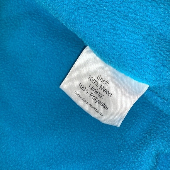 Hanna Andersson Pink and Blue Retro Style Winter Snow Jacket Size 80 (18-24M) - Picture 12 of 12